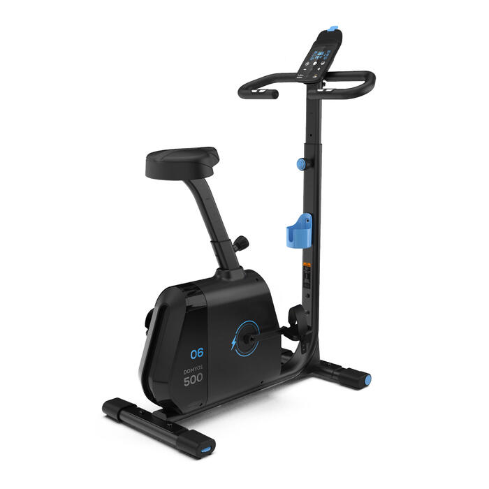 Vélo d'appartement auto-alimenté et connecté EB 500 DOMYOS | Decathlon